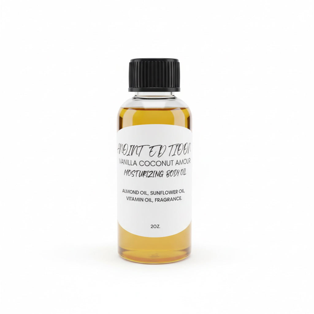 🤍🥥 Coconut Vanilla Amour Moisturizing Body Oil