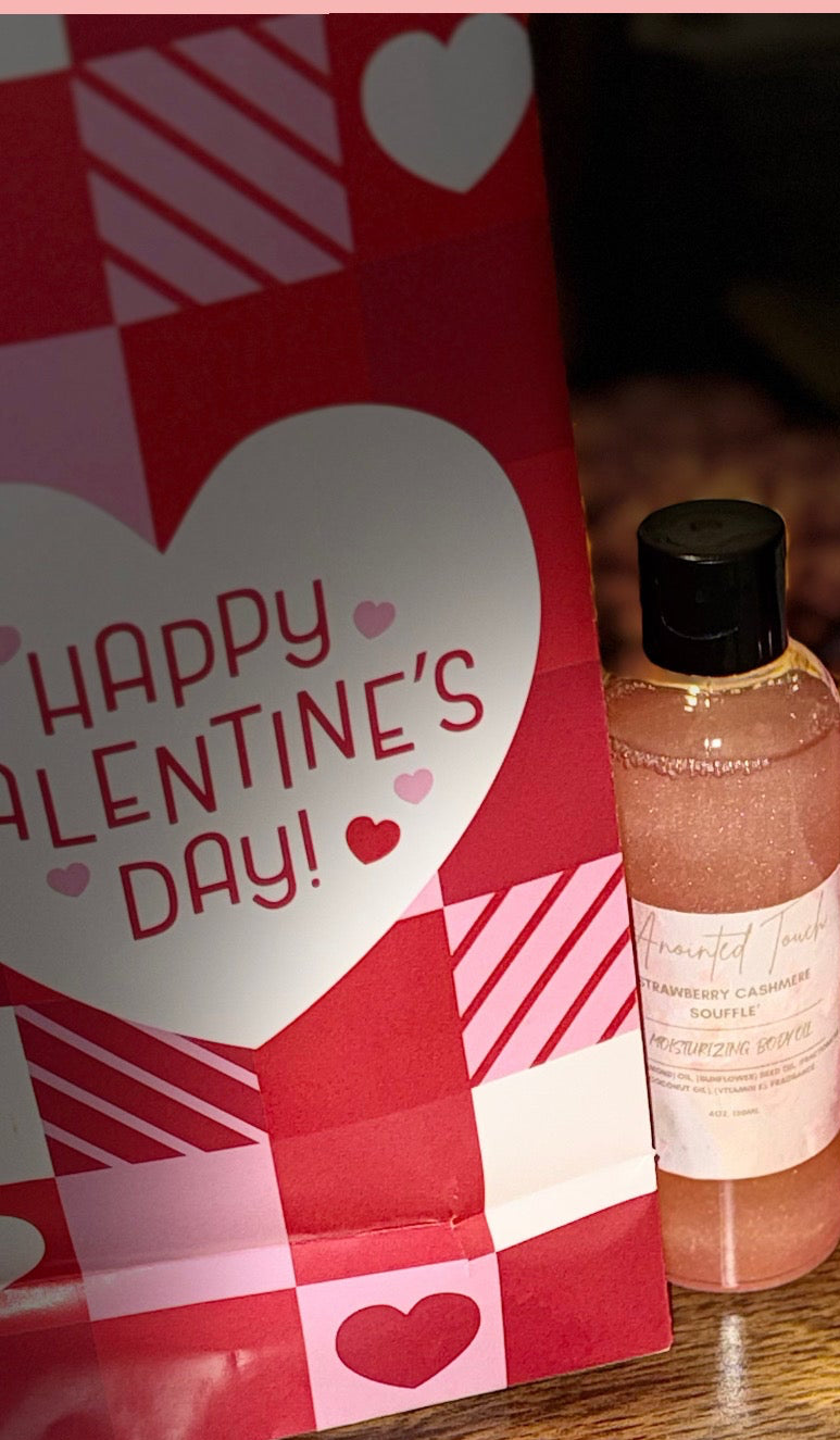 💫🍓Strawberry Cashmere Souffle’ Moisturizing Body Oil