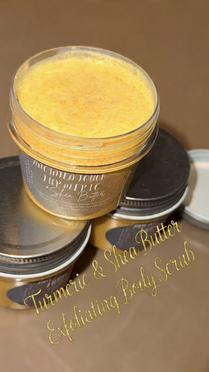 ⭐Golden Glow Turmeric & Shea Butter Exfoliating Scrub
