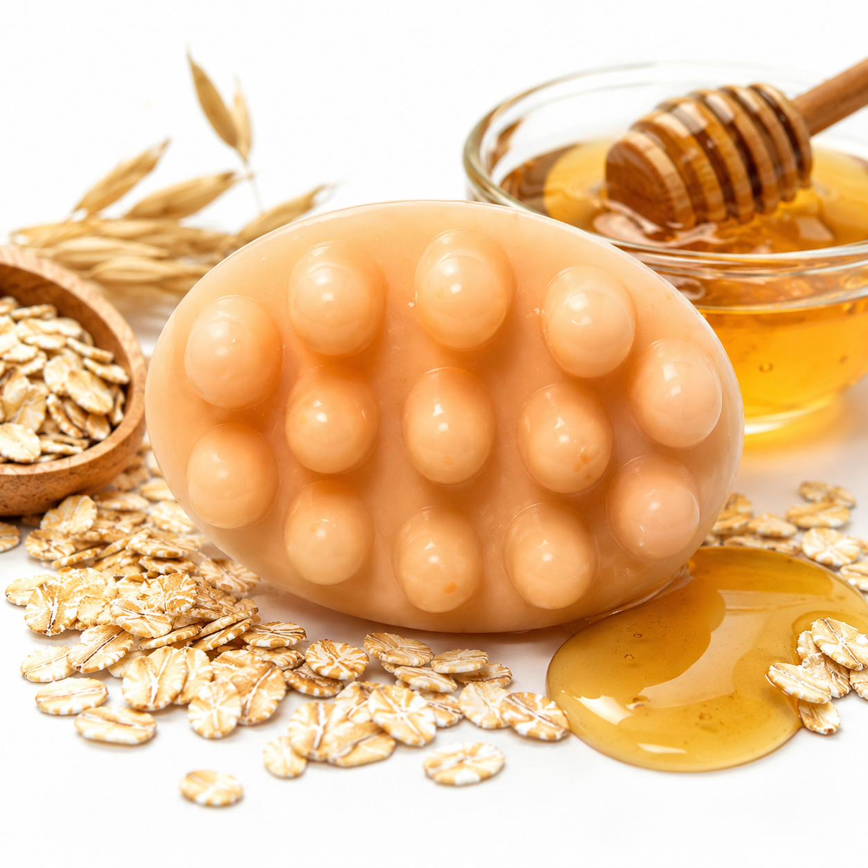 🍯 Oatmeal & Honey Moisturizing Bar