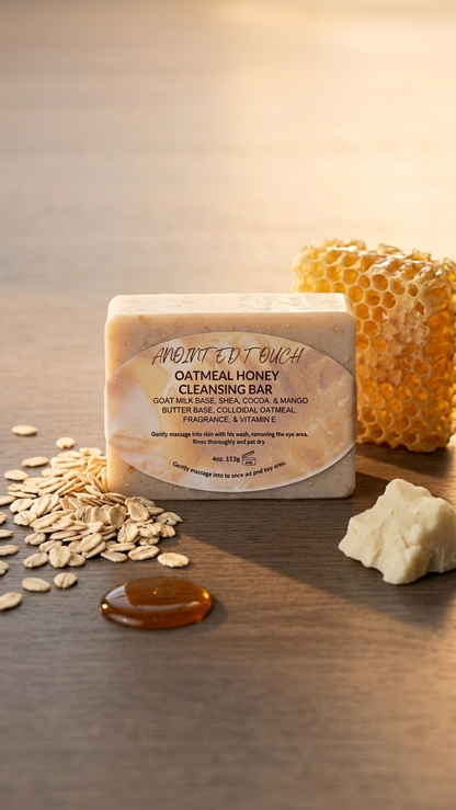 🍯 Oatmeal & Honey Moisturizing Bar