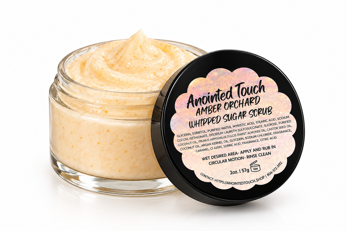 🍎🍂 Amber Orchard Whipped Sugar Scrub