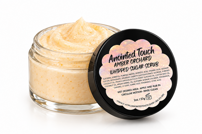 🍎🍂 Amber Orchard Whipped Sugar Scrub