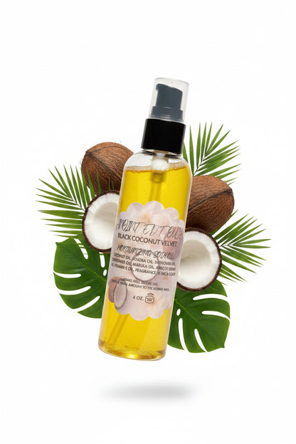 🖤🥥 Black Coconut Velvet Luxury Body Care Bundle ✨🌴