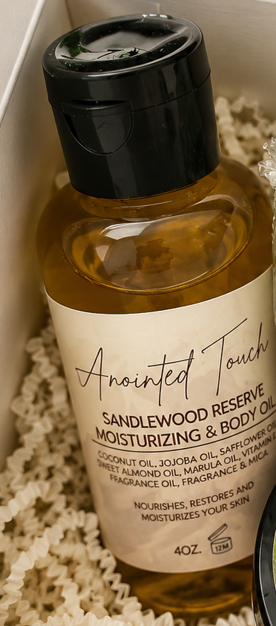 🌲 💧 Sandalwood Reserve Moisturizing Body Oil