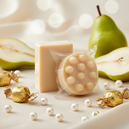 🍐✨ Pearls & Praline Cleansing Bar