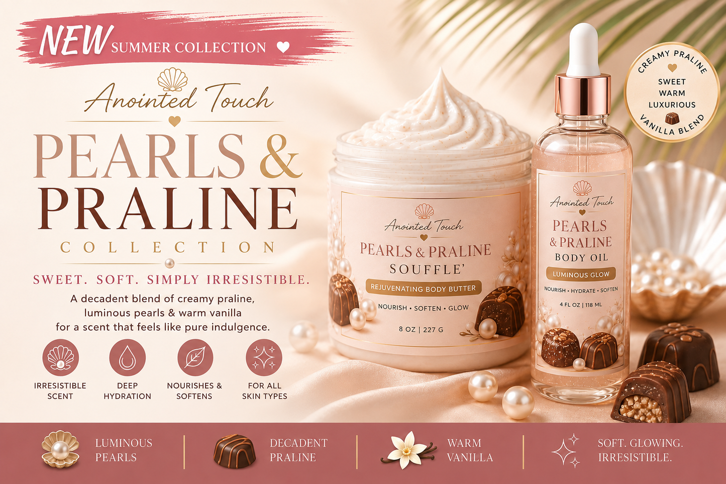 🍐✨ Pearls & Praline Bundle
