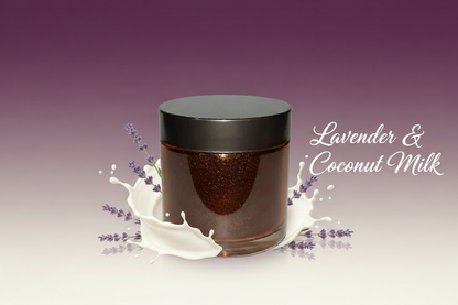 Lavender Coconut Creme Exfoliating Body Scrub