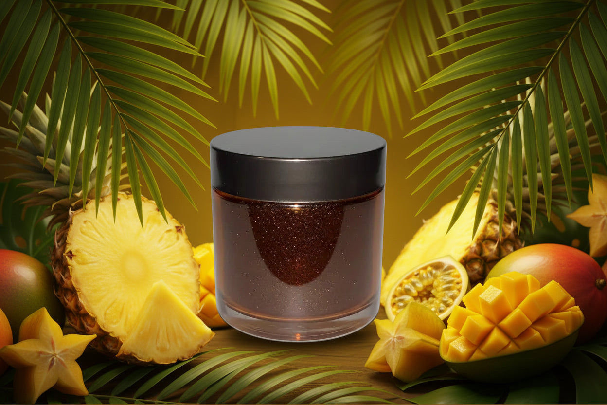 🌺 ✨ Golden Tiaré Nectar — Exfoliating Body Scrub
