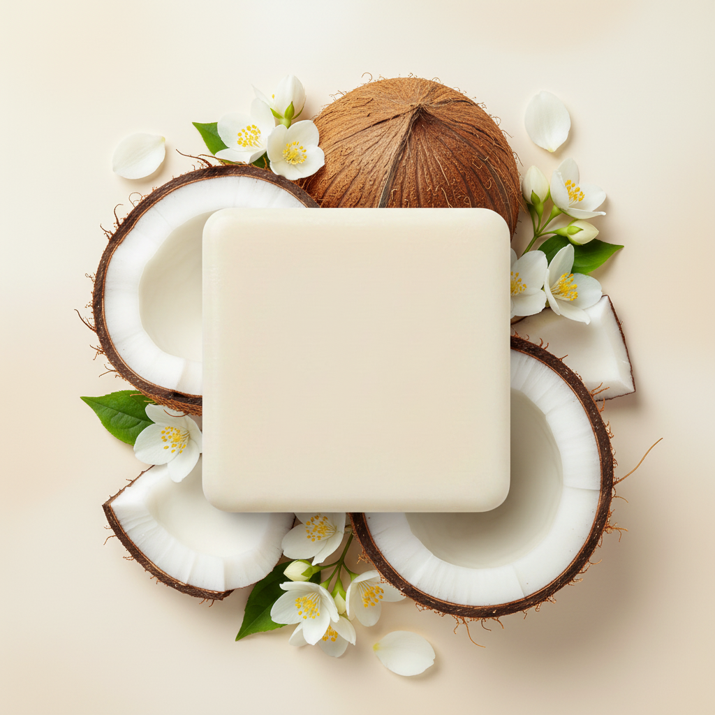 🖤🥥 Black Coconut Velvet Cleansing Bar
