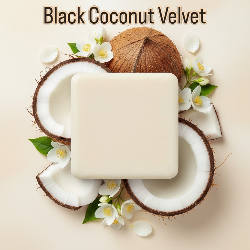 🖤🥥 Black Coconut Velvet Luxury Body Care Bundle ✨🌴