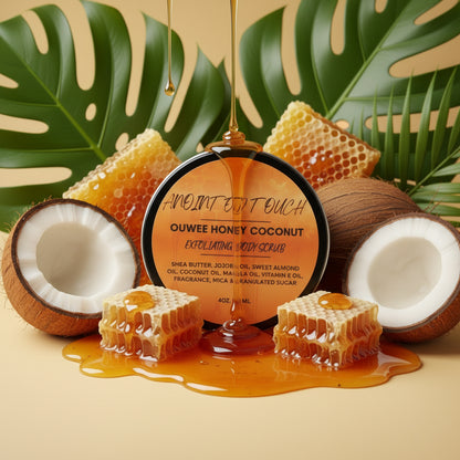 🍯🥥 Ouwee Honey Coconut Rejuvenating Body Butter