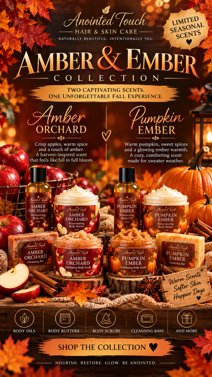 🍎🍂 Amber Orchard Whipped Sugar Scrub