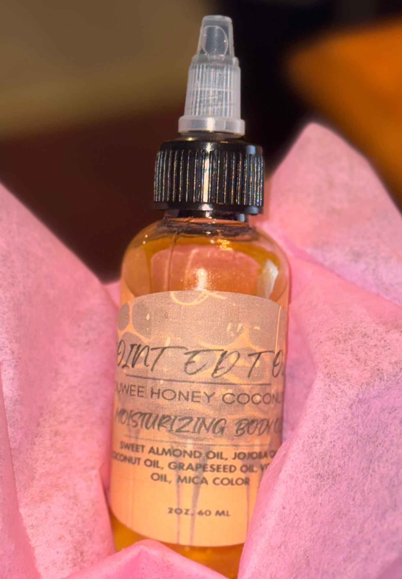 💛🍯Ouwee Honey Coconut Moisturizing Body Oil