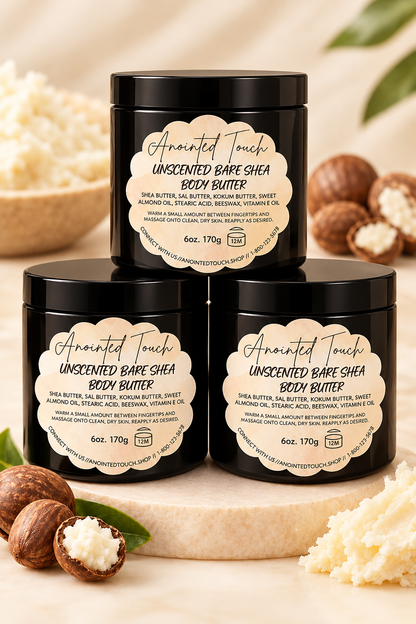 🤍Unscented Bare Shea Butter
