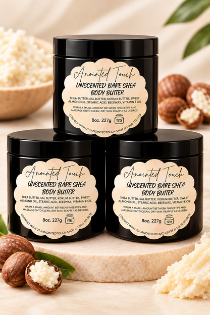 🤍Unscented Bare Shea Butter