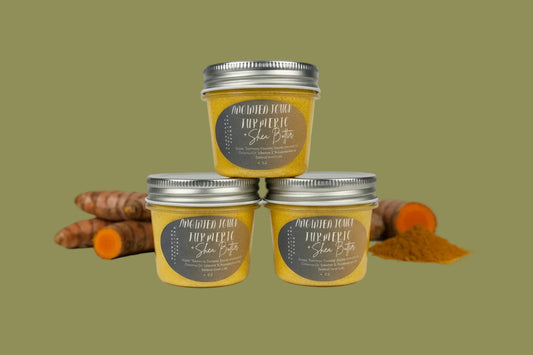 ⭐Golden Glow Turmeric & Shea Butter Exfoliating Scrub